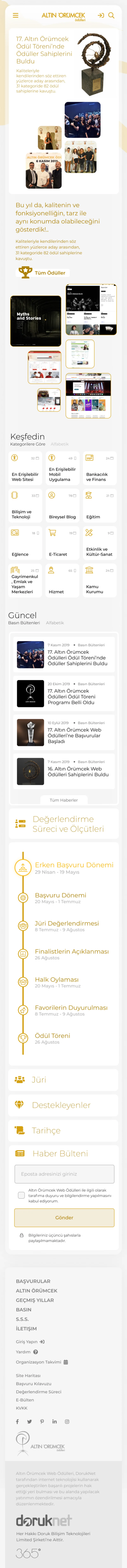 Phone view - Home Page