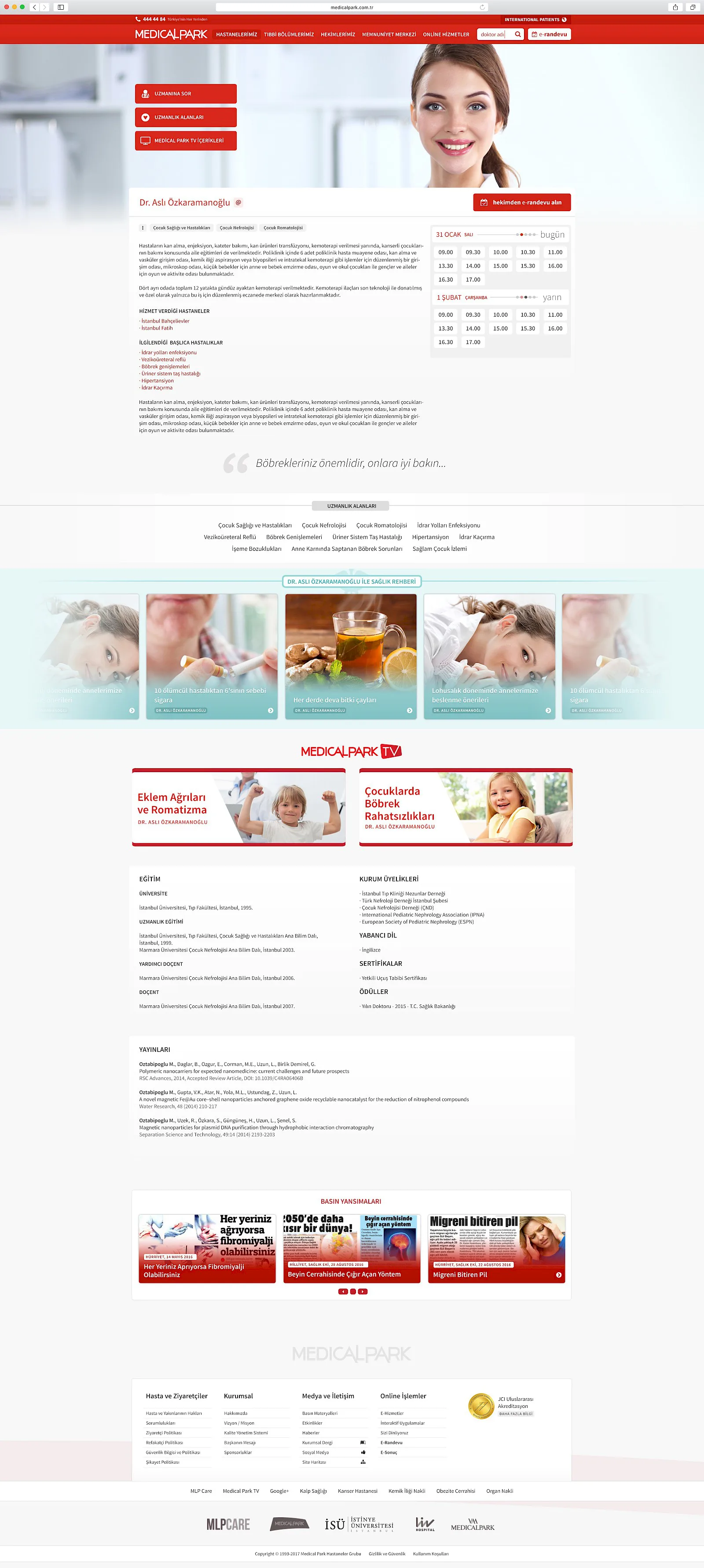 Medical Park &mdash; Doctor