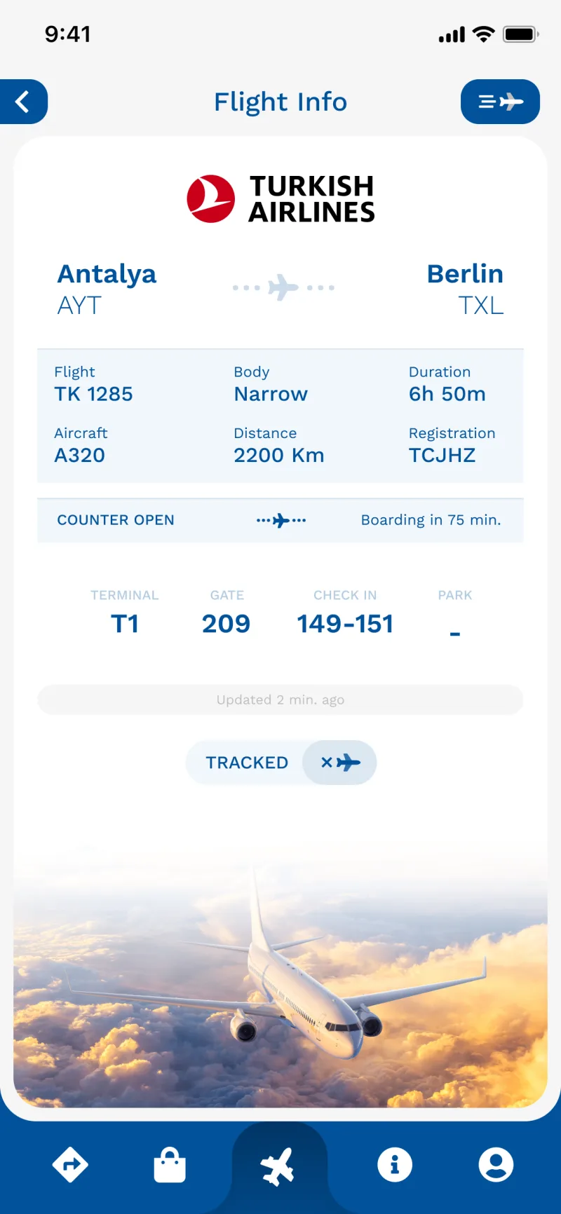 Fraport TAV Antalya Airport &mdash; Flight
