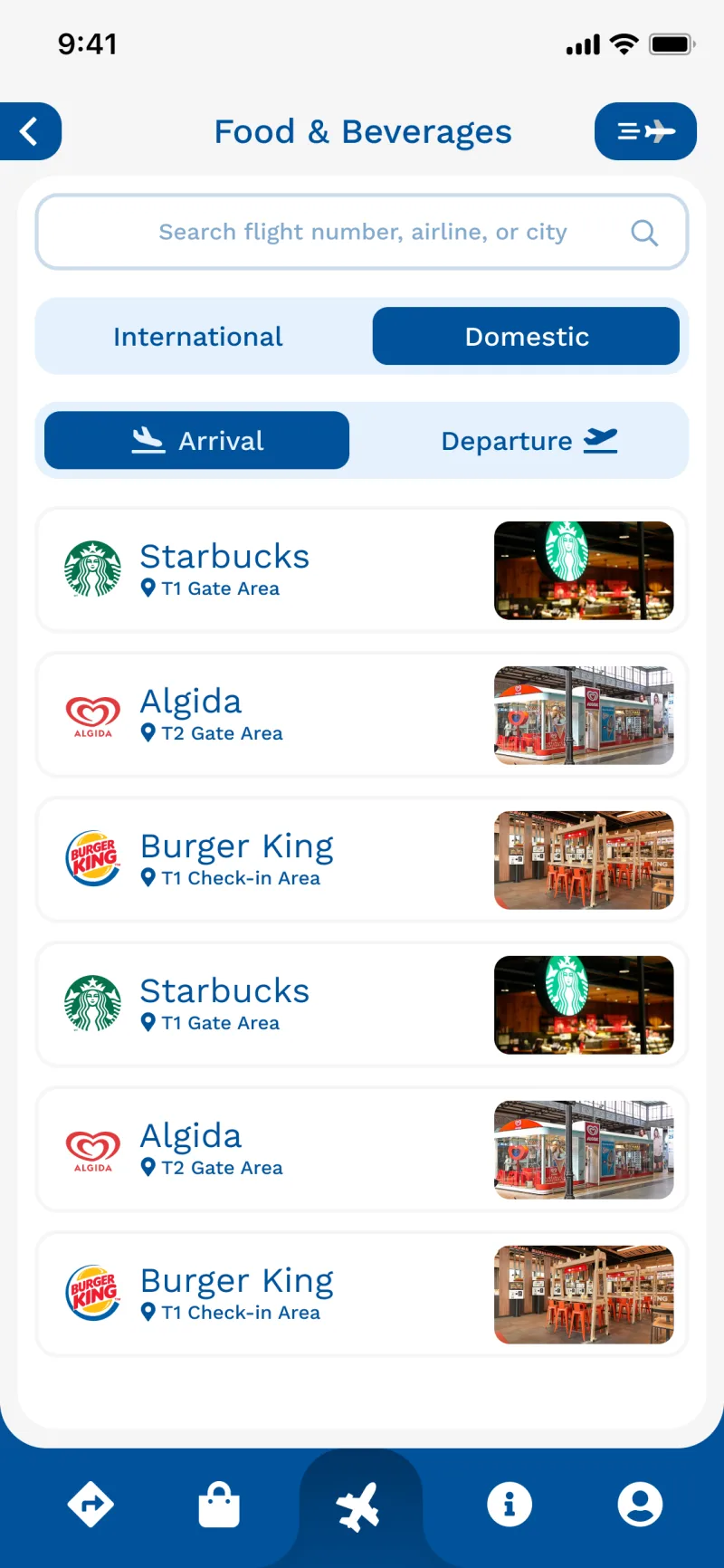 Fraport TAV Antalya Airport &mdash; Food &amp; Beverages