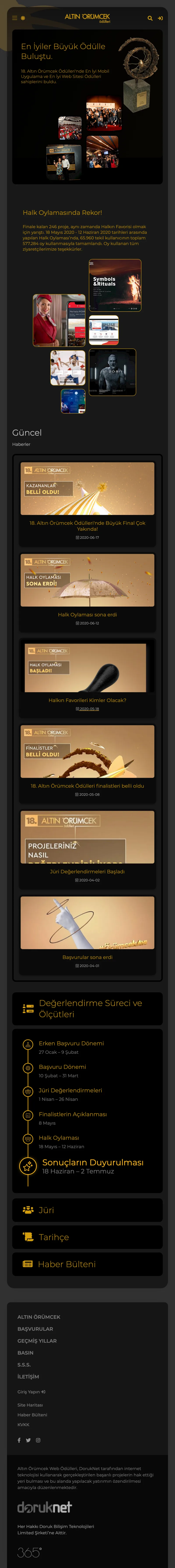 Altın &Ouml;r&uuml;mcek &mdash; Home