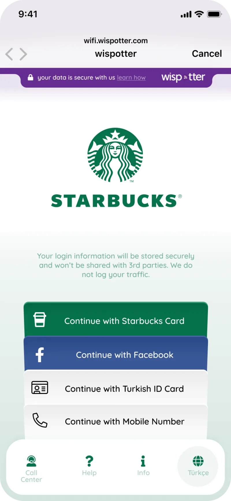 Nav with Labels
