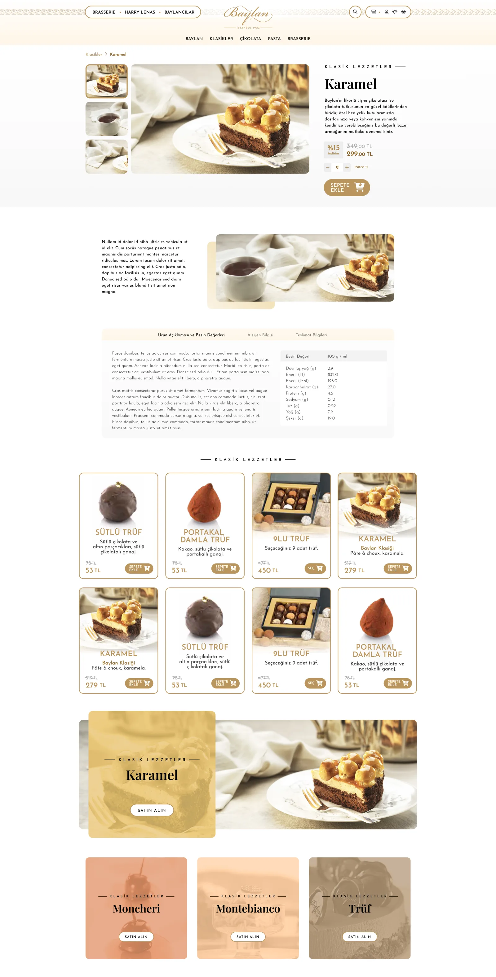Desktop view - Product