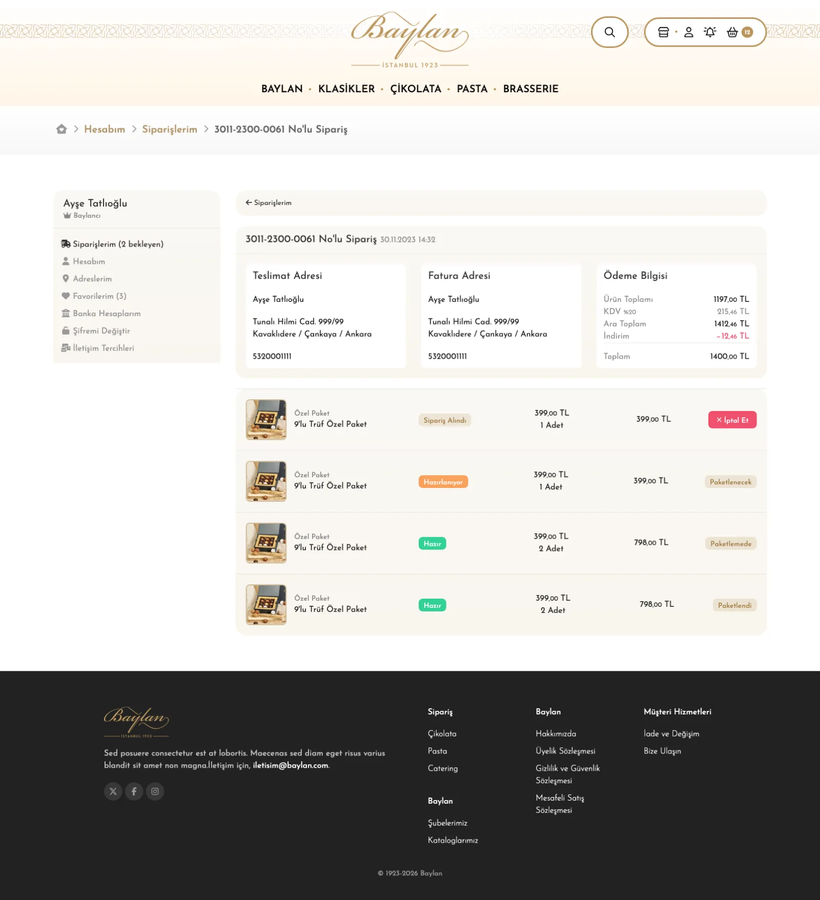 Order Details